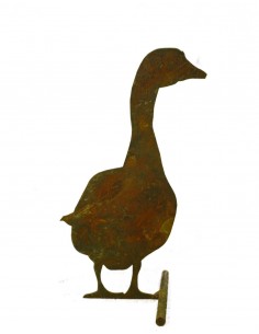 Gartendeko Gans Figur