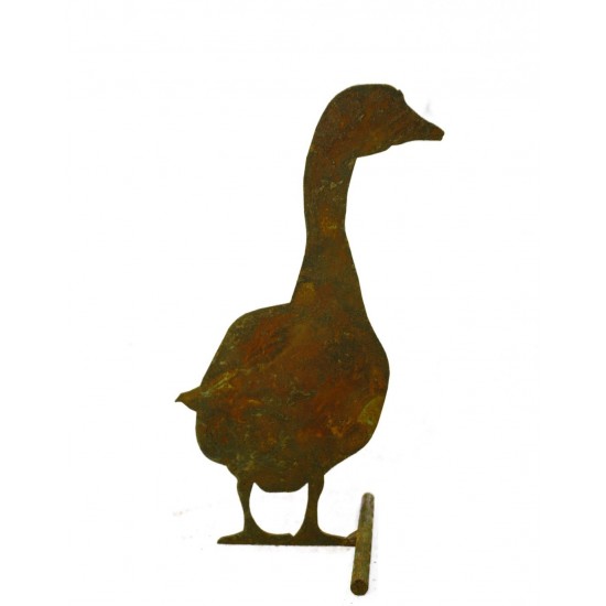 Gartendeko Gans Figur