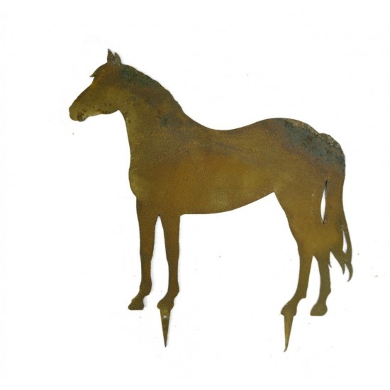 Pferd zum Basteln Metallfigur 