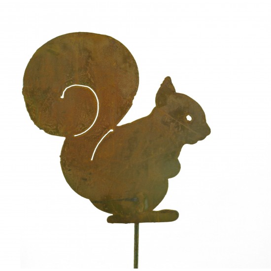 Eichhörnchen Squirrel 30 cm Groß -L- auf Stab zum Stecken
