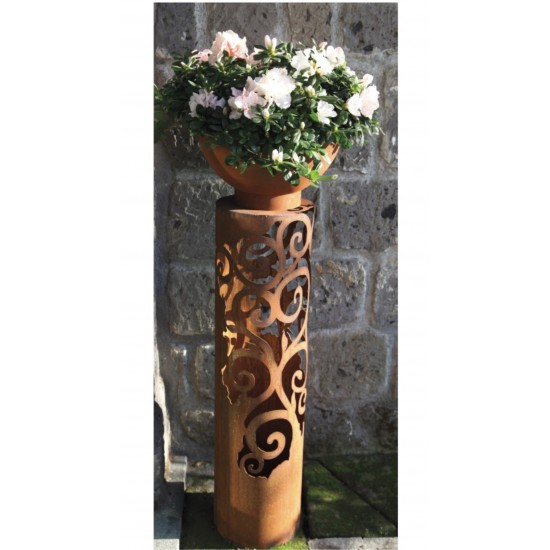 Runde Säule Venezia mit Standplatte