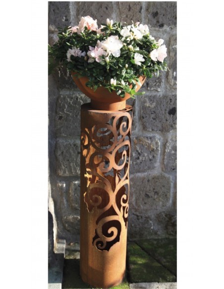 Runde Säule Venezia mit Standplatte