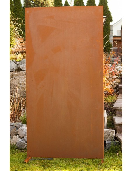 Metall Trennwand , Sichtschutzzaun "geschlossen" Höhe 180 cm