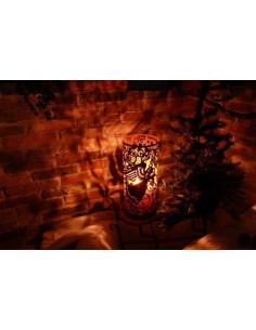 Weihnachtsdeko Edelrost Windlicht Engel filigran - Höhe 44 cm Edelrost Windlicht Engel filigran
Dieses weihnachtliche Windlicht  2