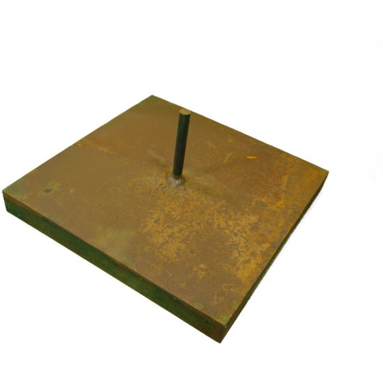 Standplatte für Altholzbalken