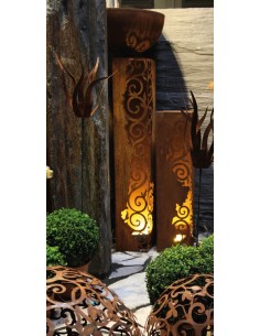 Rost Säule Venezia 1,2 m hoch 30 x 30 cm 2