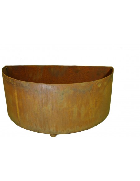 Deko Topf Halbrund zum Bepflanzen