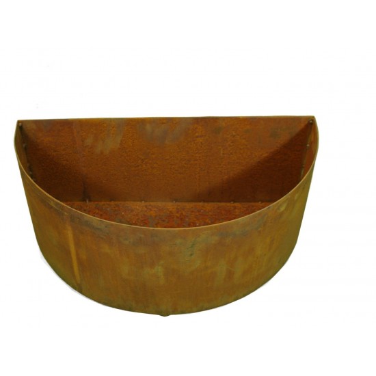 Deko Topf Halbrund zum Bepflanzen