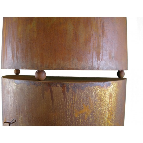 Deko Topf Halbrund zum Bepflanzen