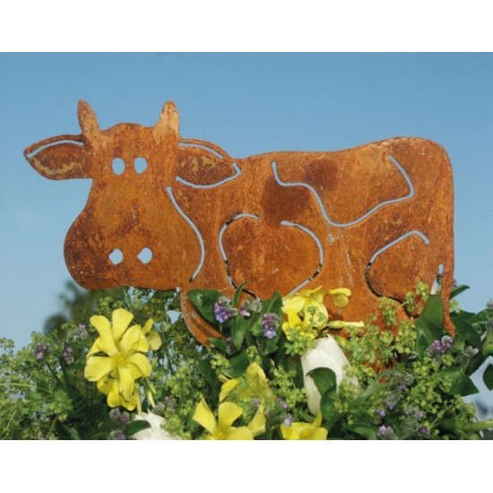 Deko Kuh Milka  25 x 35 cm, auf Platte