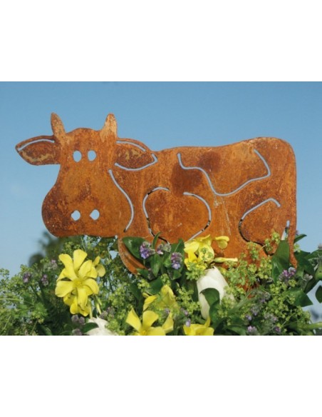 Deko Kuh Milka  25 x 35 cm, auf Platte Deko Kuh Milka  25 x 35 cm, auf Platte