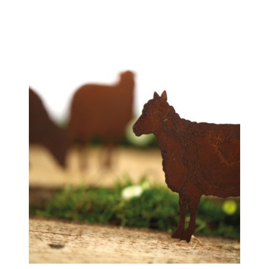 Schaf aus metall zum basteln