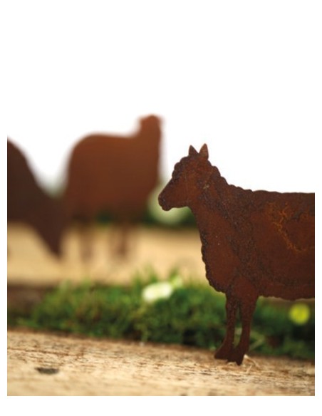 Schaf aus metall zum basteln