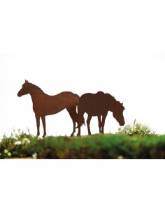 Pferd zum Basteln Metallfigur  2