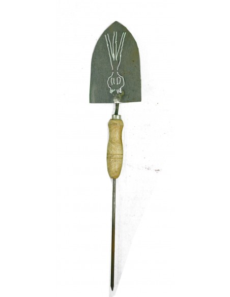 Deko Gartenschaufel zum Stecken mit Motiv Kohlrabi - Gemüsestecker  Deko Gartenschaufel zum Stecken mit Motiv Kohlrabi - Gemüsestecker