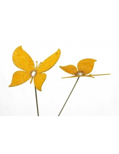 Gartenstecker Schmetterling