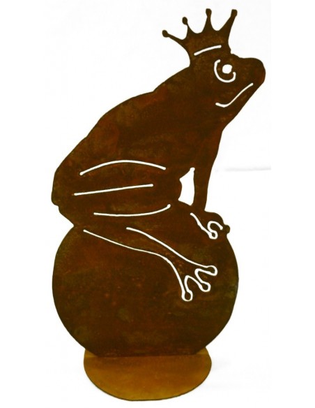 Froschkönig Deko für Garten