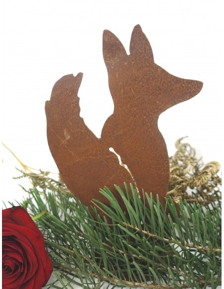 Winterdeko Ide fuchs auf Fensterbank Winterdeko Ide fuchs auf Fensterbank