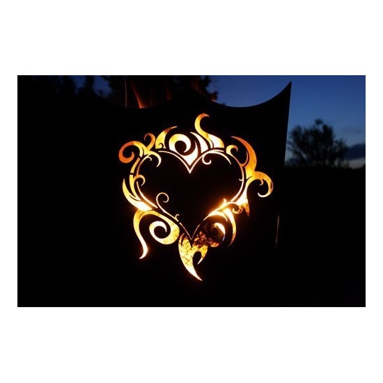 Feuerkorb Flammenherz