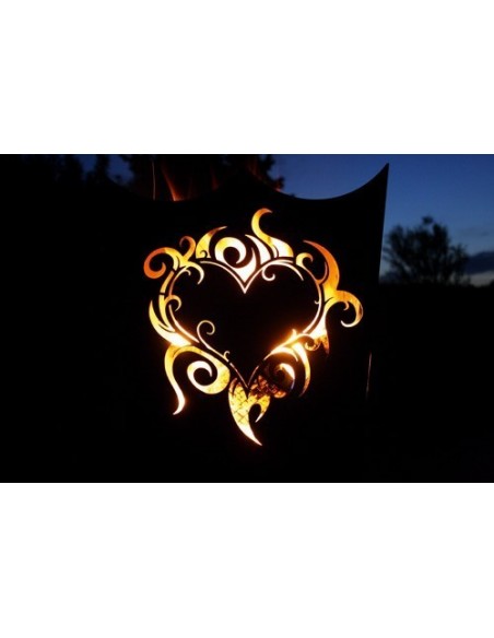 Feuerkorb Flammenherz