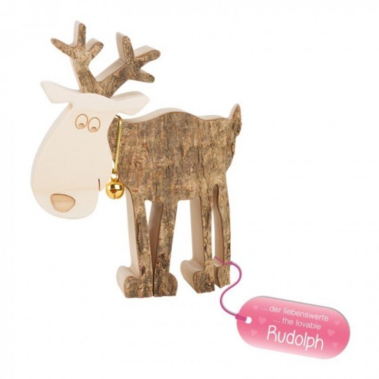 Holz Elch Deko