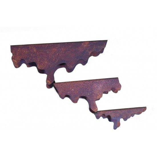 Wachsaufsatz für rostende Kerze verschiedene Varianten