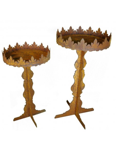 Tisch mit verziertem Rand "Versaille" 90 cm