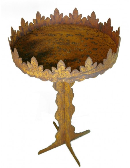 Tisch mit verziertem Rand "Versaille" 90 cm