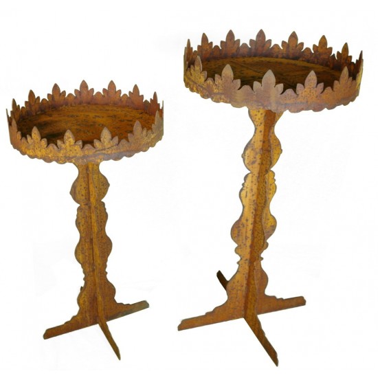 Tisch mit verziertem Rand "Versaille" 75 cm