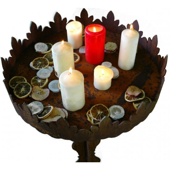 Tisch mit verziertem Rand "Versaille" 75 cm