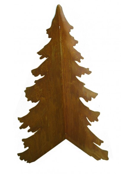 Rosttanne realistisch gekanntet