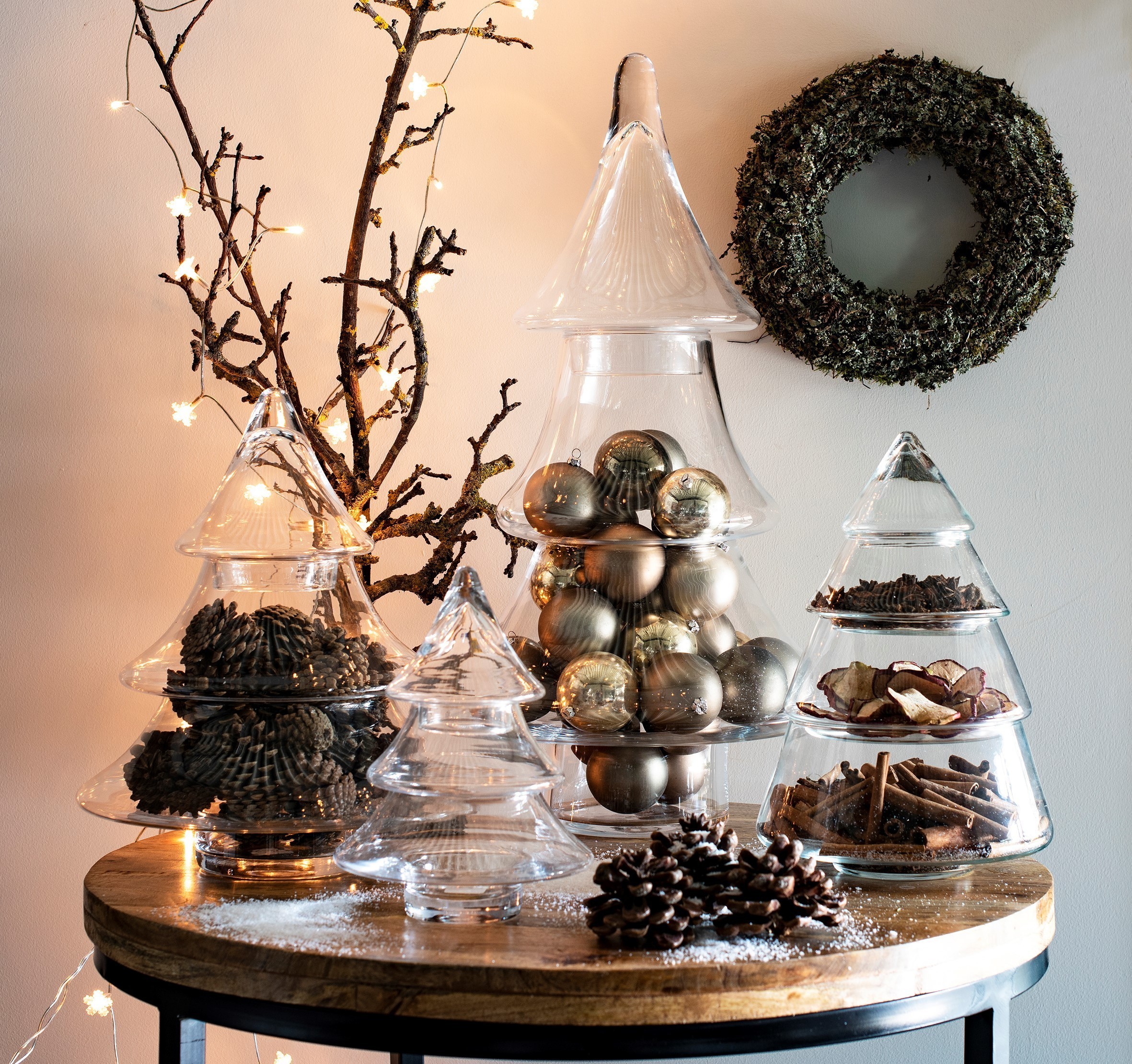 Weihnachtsdeko im Glas Deko Glas für Weihnachten kaufen