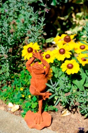 Dusseisen Deko rostig für den Garten