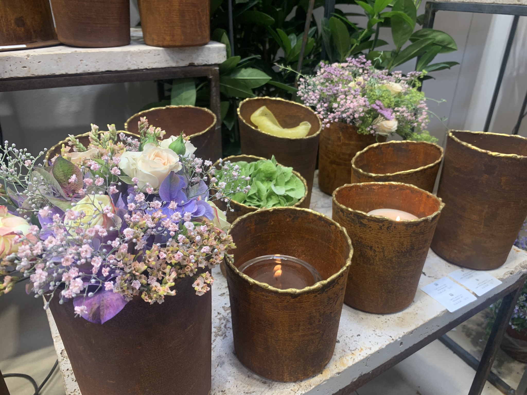 Metall Blumentöpfe als kreative und nachhaltige Alternative zum Plastik Blumentopf