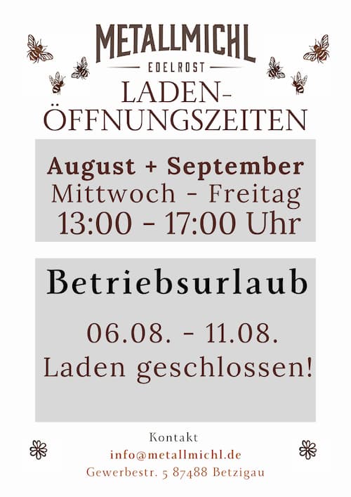 Öffnungszeiten