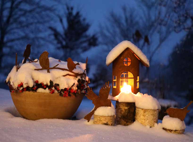 Weihnachtsdeko außen