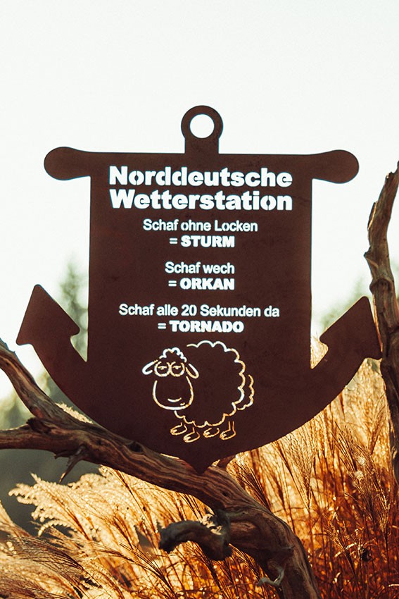 Wetterstation Norddeutschland lustig