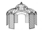 Metall Rankpavillon